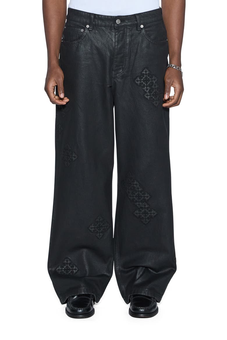 Maxx Backstage Stardom Jeans, Main, color, BLACK