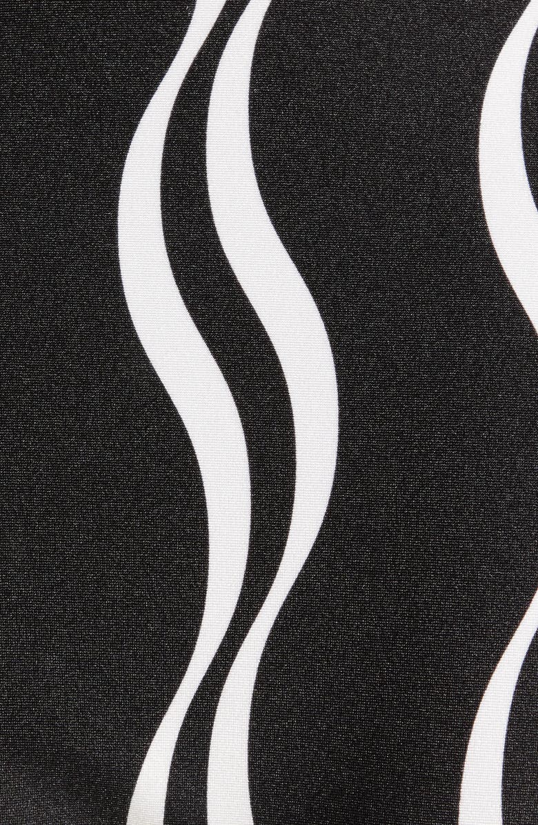 Solid & Striped Tati Bikini Bottoms, Alternate, color, Wavy Stripe Noir