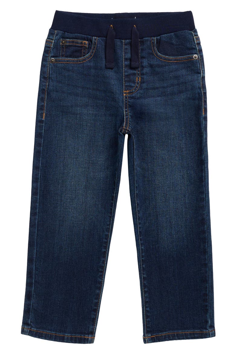 Kids' Straight Leg Jeans, Main, color, DARK WASH