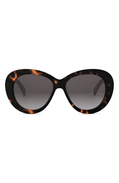 Triomphe 55mm Gradient Butterfly Sunglasses