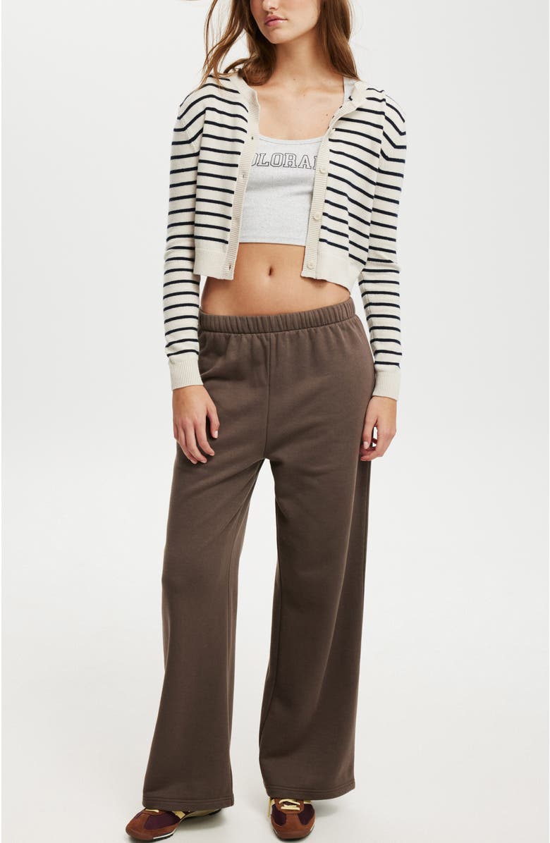 Cotton On Scoop Neck Rib Graphic Tee, Alternate, color, 