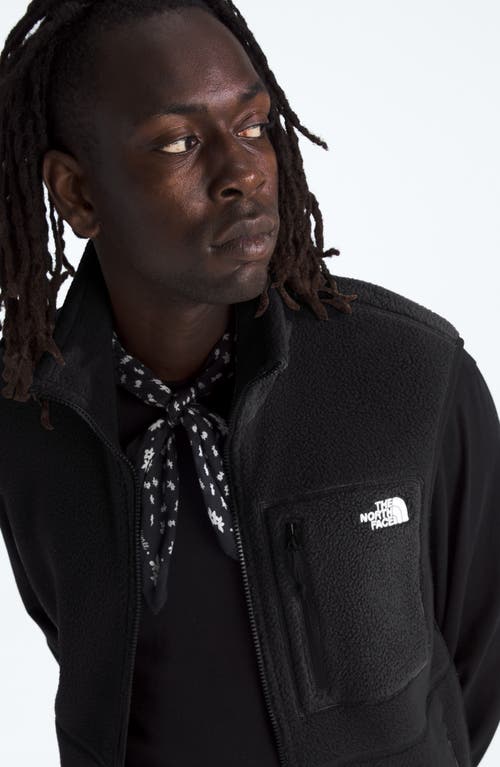 The North Face Yumiori Recycled Fleece Jacket In Black