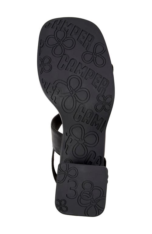 Camper Kora Buckle Sandal In Black