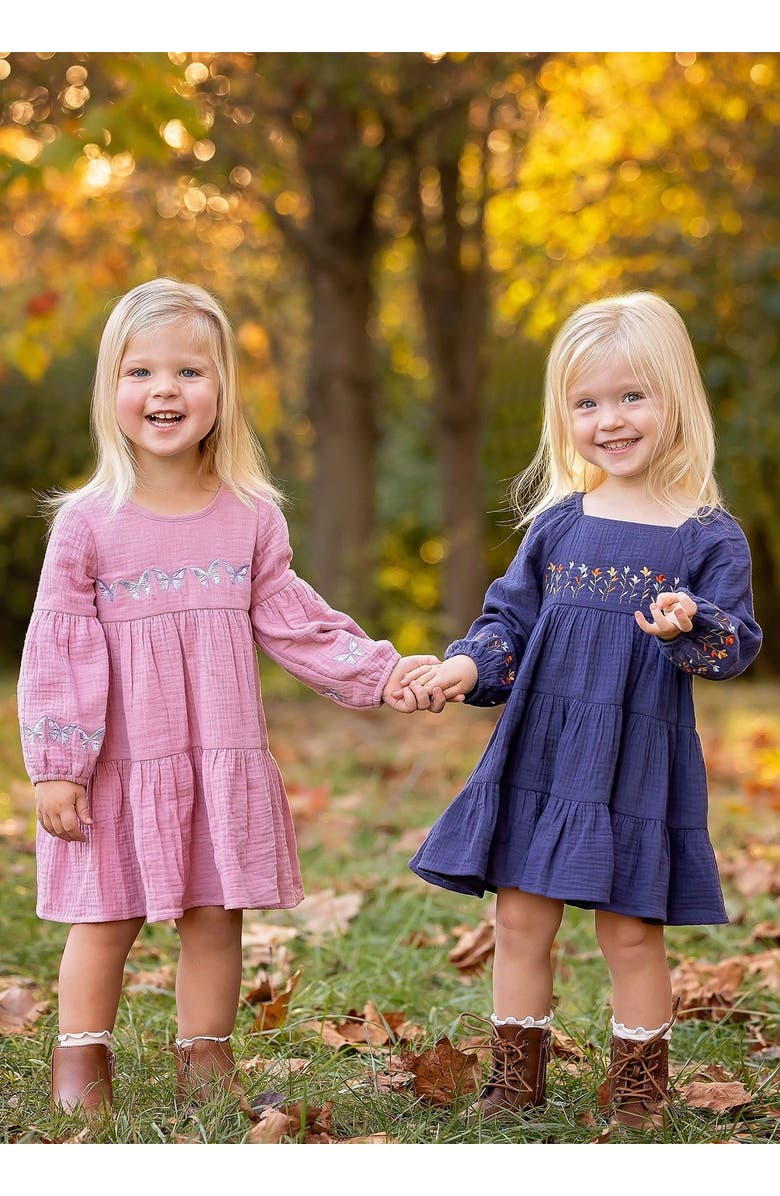 Mabel + Honey Clara Dress, Alternate, color, Blue