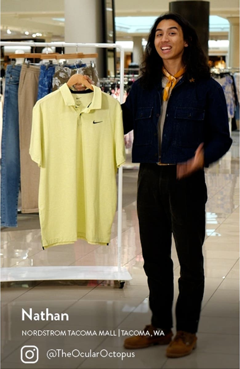 Dri-FIT Heathered Golf Polo, sales video thumbnail