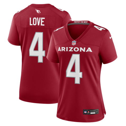 Women's Nike Jeremiyah Love Cardinal Arizona Cardinals Game Jersey