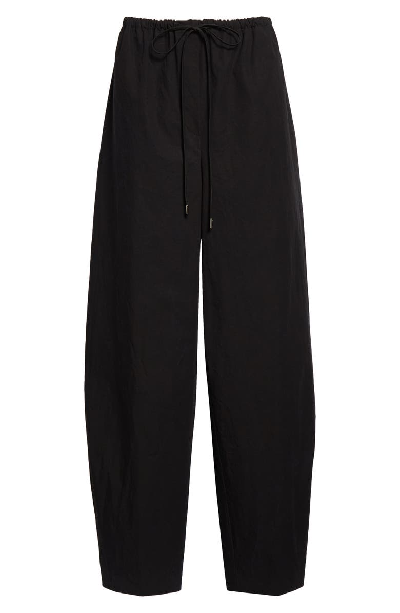 PARTOW Niles Carrot Leg Cotton Pants, Alternate, color, Black