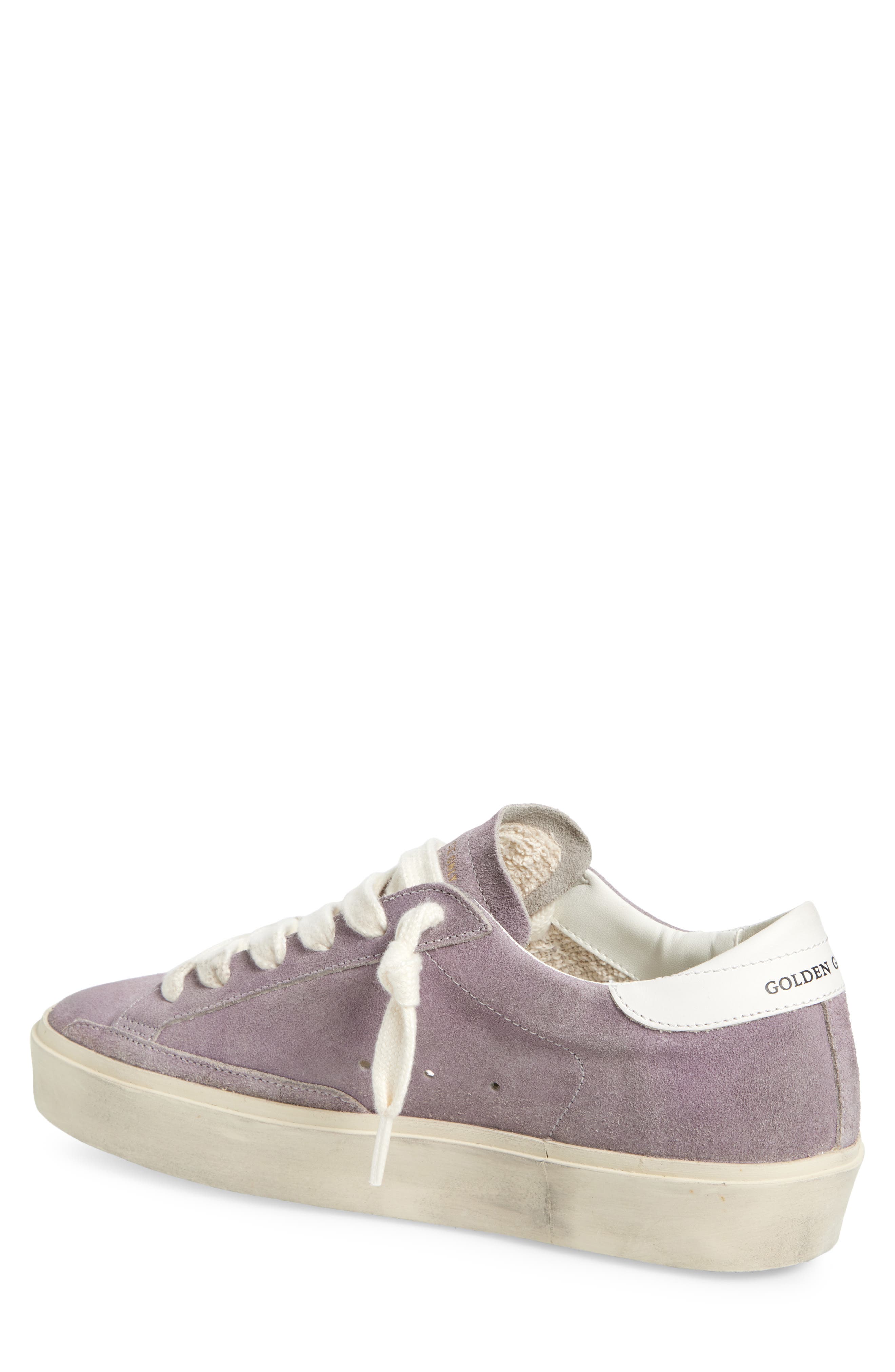 Golden Goose Hi Star Platform Sneaker, Alternate, color, Lilac/ Silver/ White