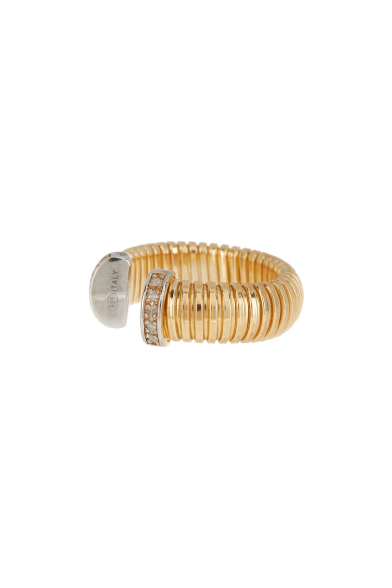 Textured Diamond Ring - 0.05ct., Alternate, color, YELLOW