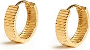 ZARUX Golden Halo Hoops 4mm