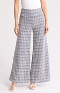 Renee C Tweed Wide Leg Pants