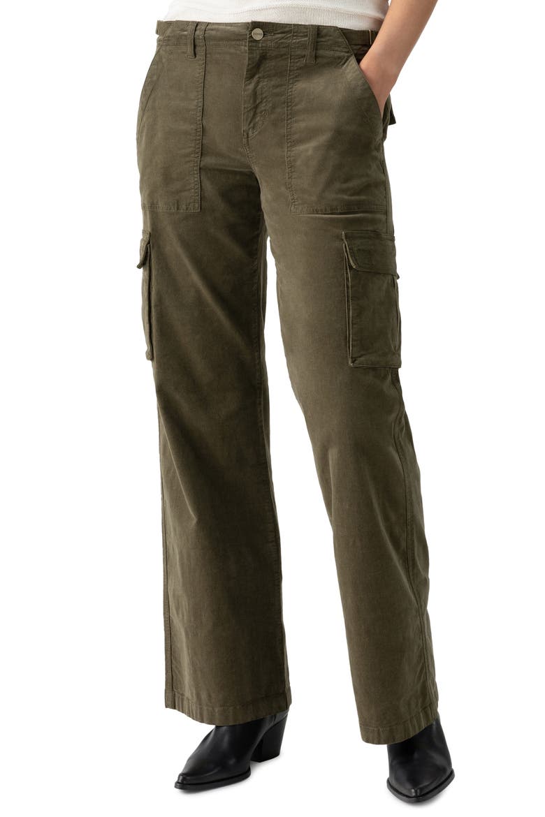 Reissue Wide Leg Cargo Pants, Main, color, BURNT OLIVE