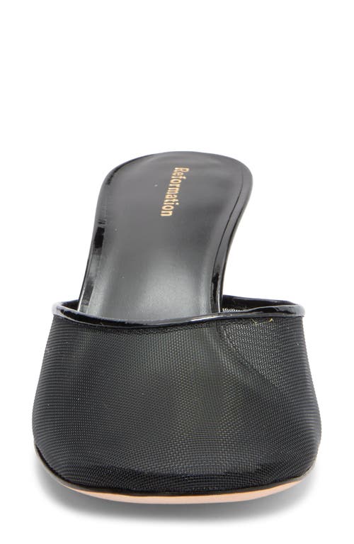 Reformation Kalinka Illusion Mesh Mule