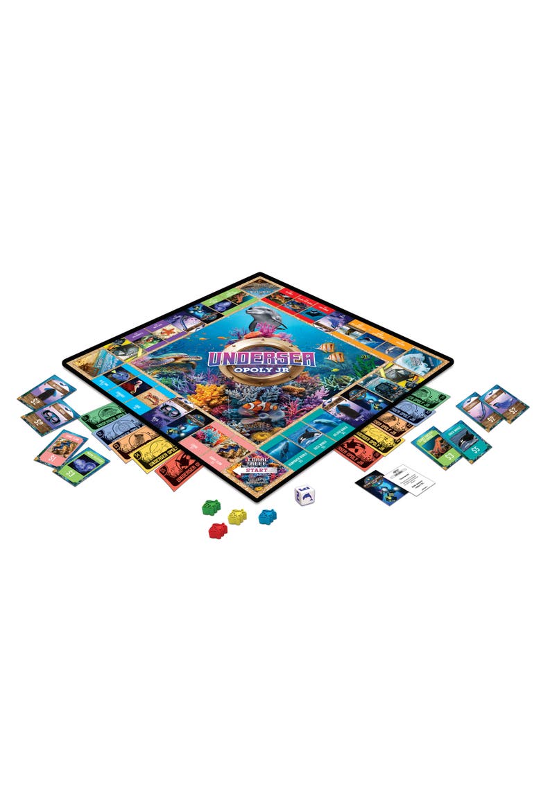 Undersea Opoly Junior, Alternate, color, Multicolor