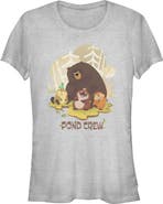 Hoppers Junior's Hoppers Beaver Pond Crew Graphic T-Shirt