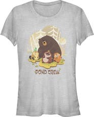 Hoppers Junior's Hoppers Beaver Pond Crew Graphic T-Shirt