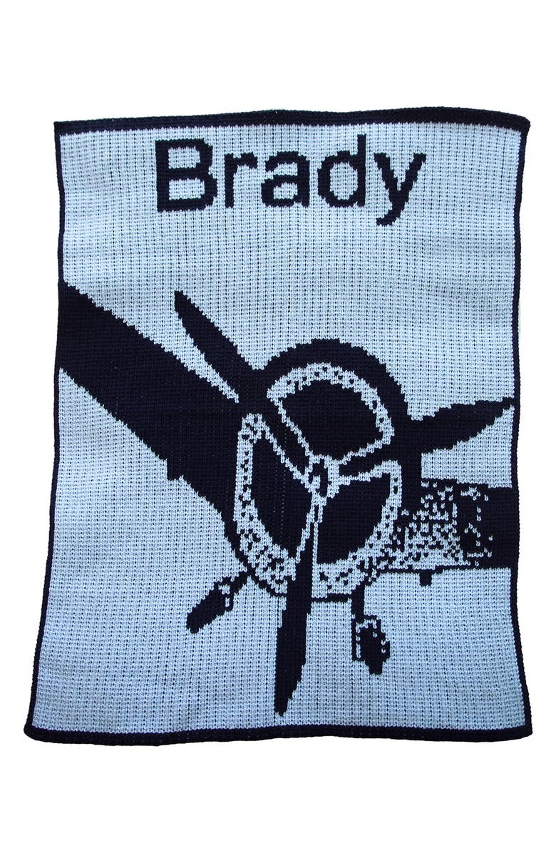 Butterscotch Blankees 'Fly Away' Personalized Stroller Blanket, Main, color,