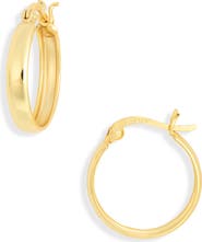 Argento Vivo Sterling Silver Mini Hoop Earrings