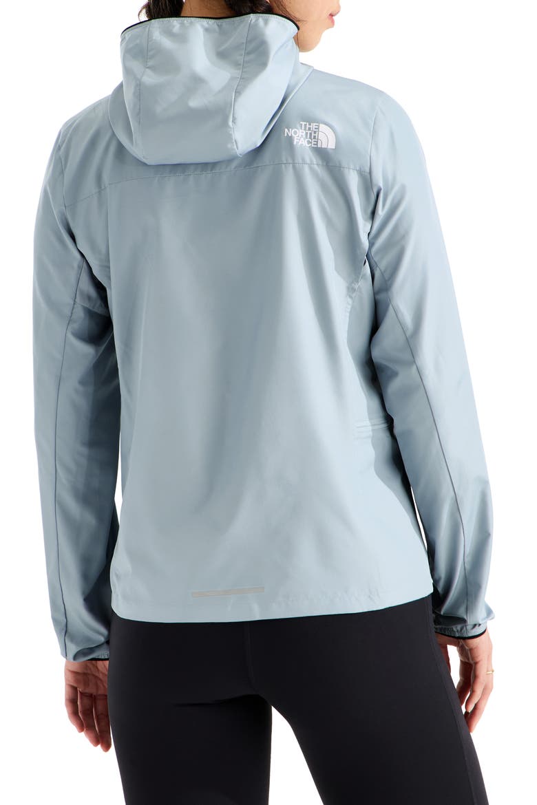 Wind Hooded Jacket, Alternate, color, FROST GREY