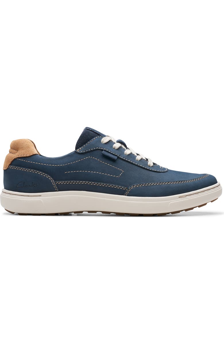 Clarks<sup>®</sup> Mapstone Trail Sneaker, Alternate, color, Navy Nubuck