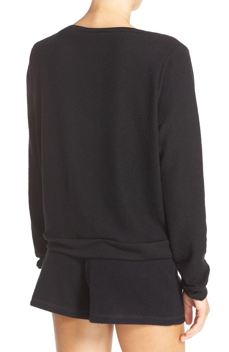 Make + Model Brushed Hacci Sweatshirt, Alternate, color,