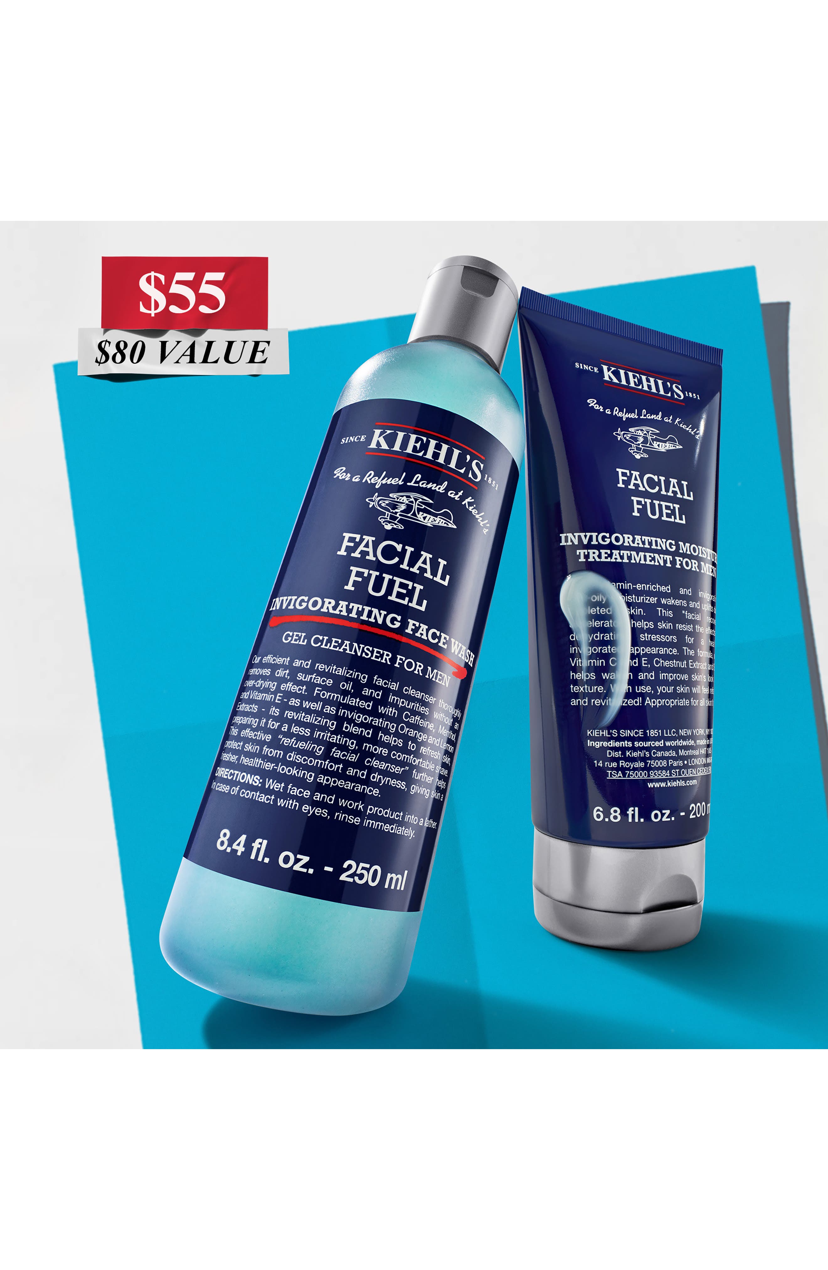 Kiehl's Since 1851 The Classic Gentleman Skin Care Gift Set $80