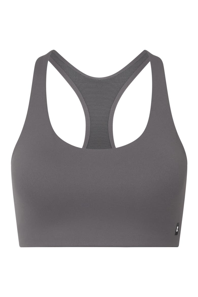 Studio Racerback Sports Bra, Alternate, color, EMBER