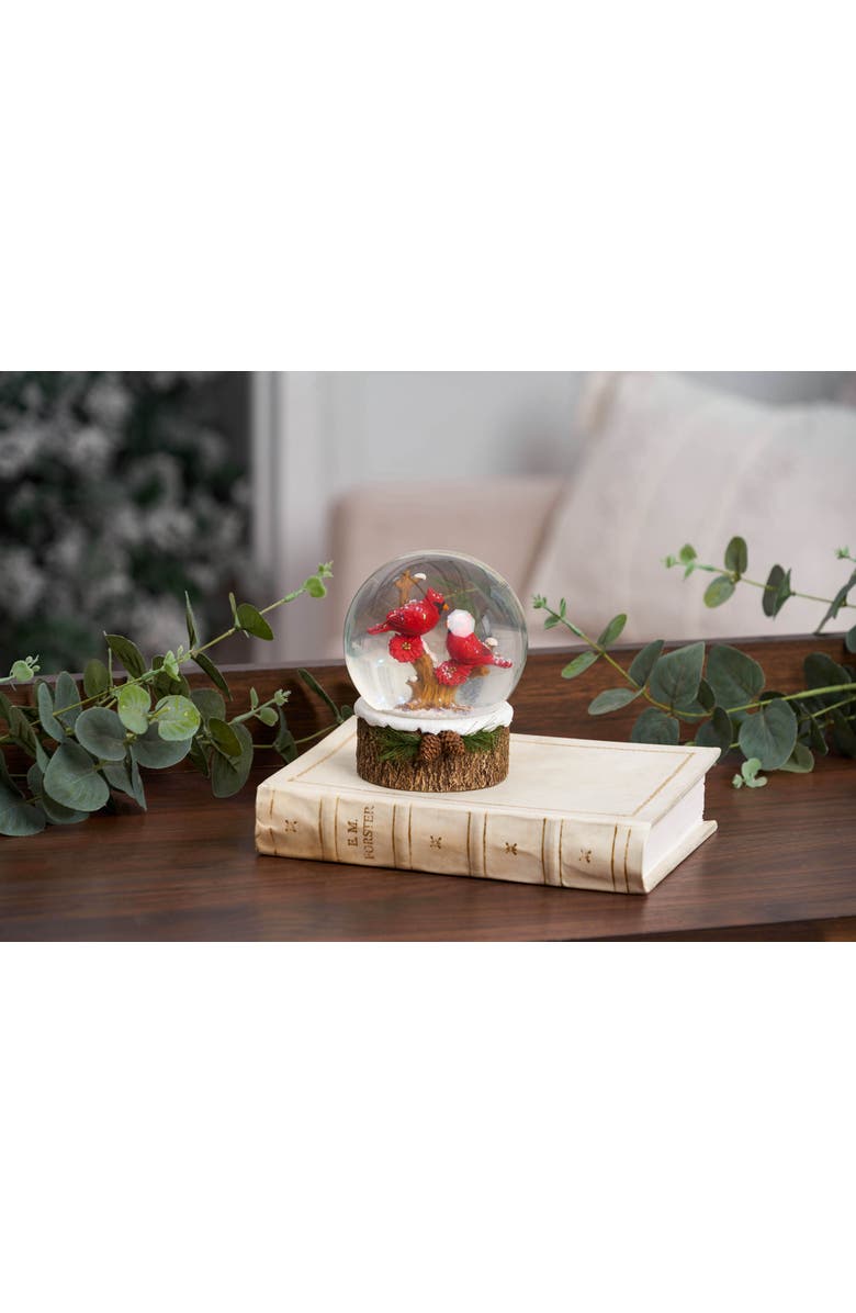 Gallerie II Cardinal Water Globe, Alternate, color, Red