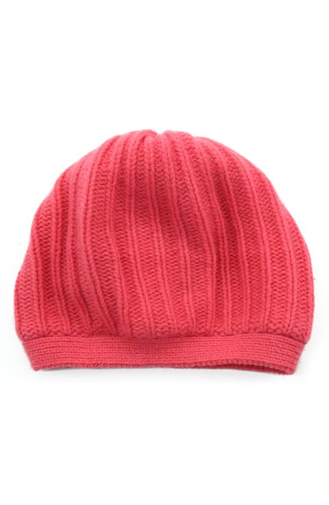 Rickrack Stitch Wool Blend Beanie
