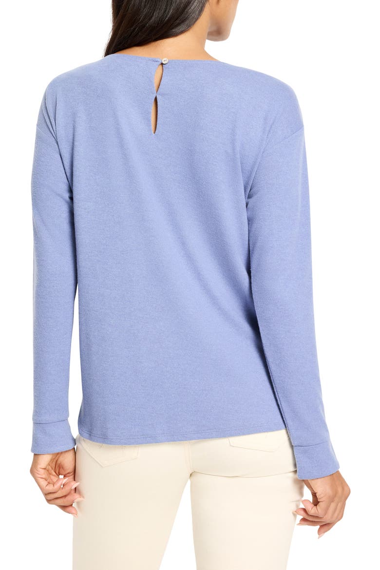 Everyday Easy Cozy Knit Top, Alternate, color, BLUE SLATE