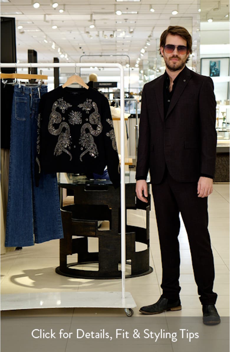 Cecile Pippa Embellished Sweatshirt, sales video thumbnail