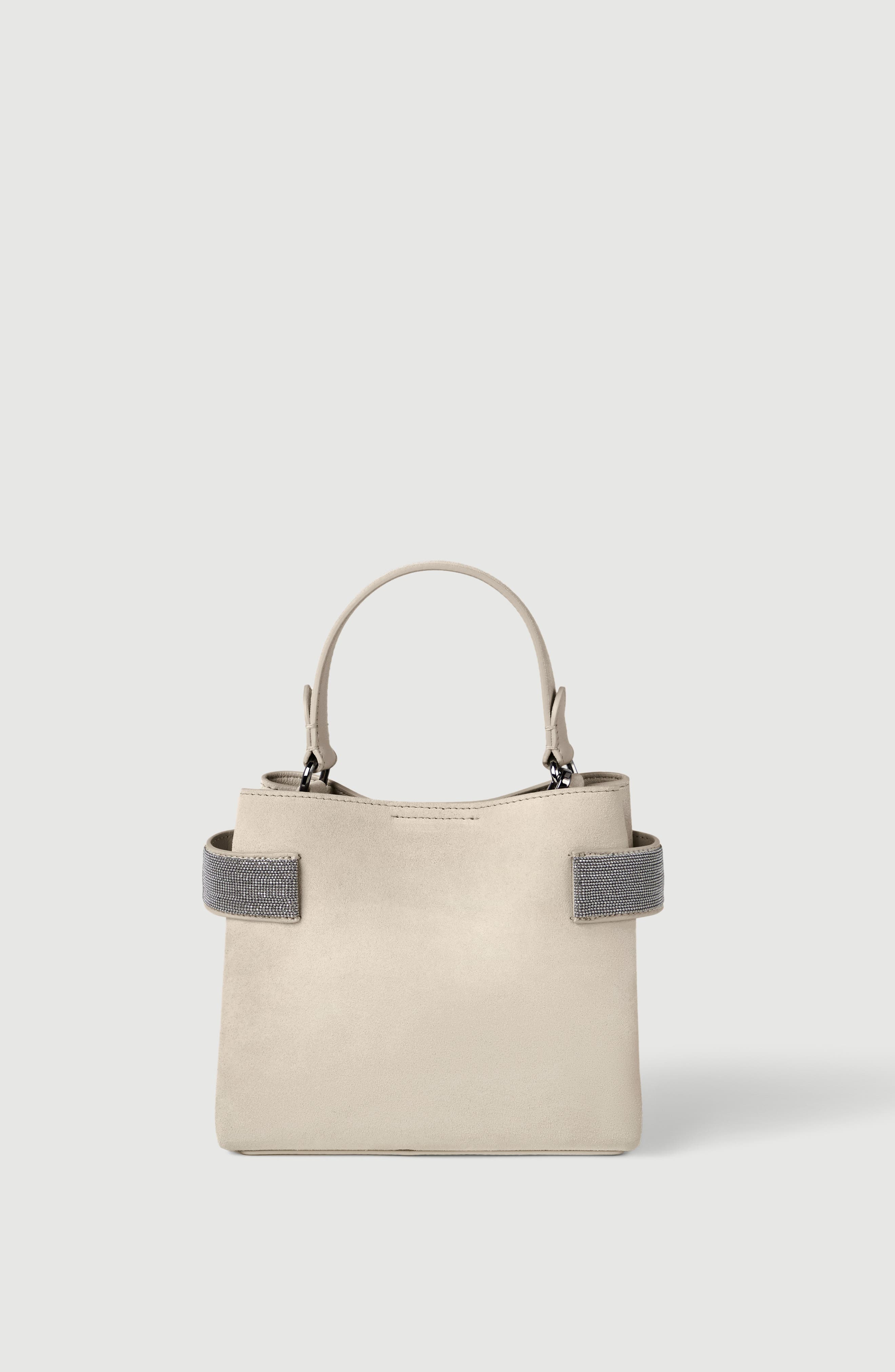 Small Top-Handle Essence bag, Alternate, color, Ivory