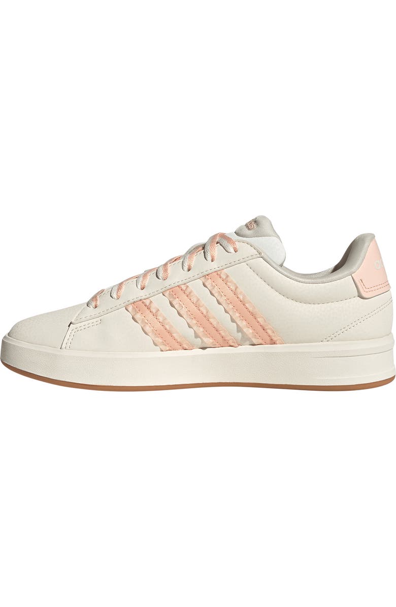 adidas Grand Court 3.0 Sneaker, Alternate, color, Core White/ Blush Pink/ Gum 3