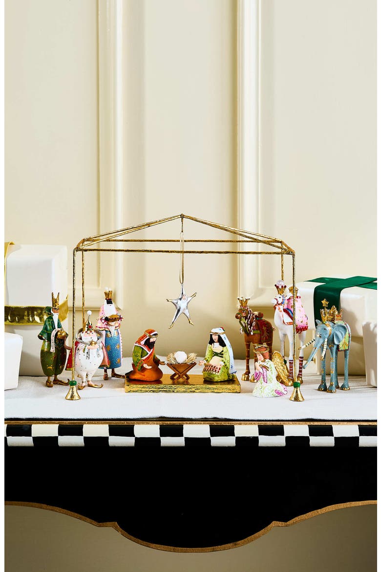 10-Piece Nativity Set, Alternate, color, MULTI