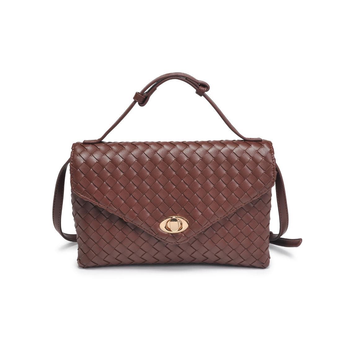 MODA LUXE Harper Crossbody, Main, color, Chocolate