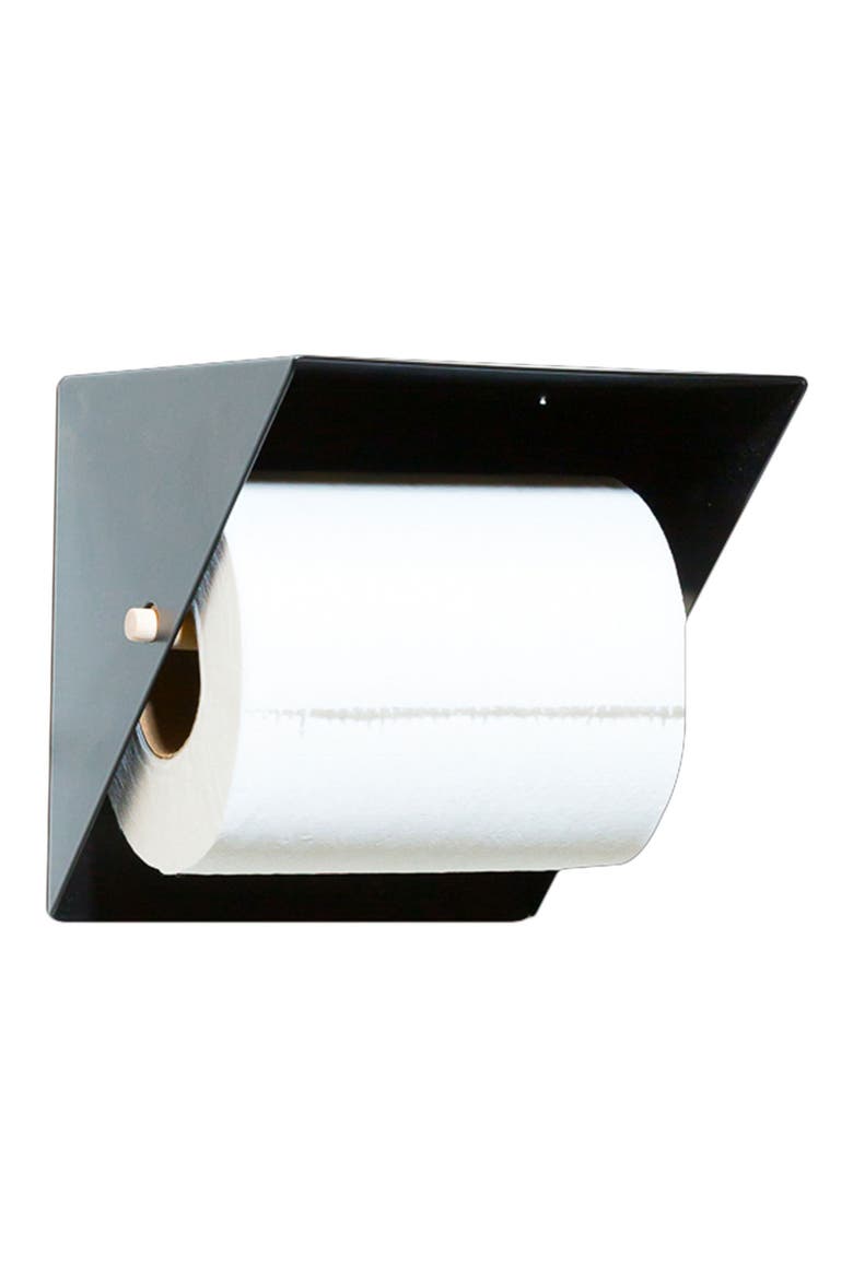 Toilet Paper Holder, Main, color, BLACK