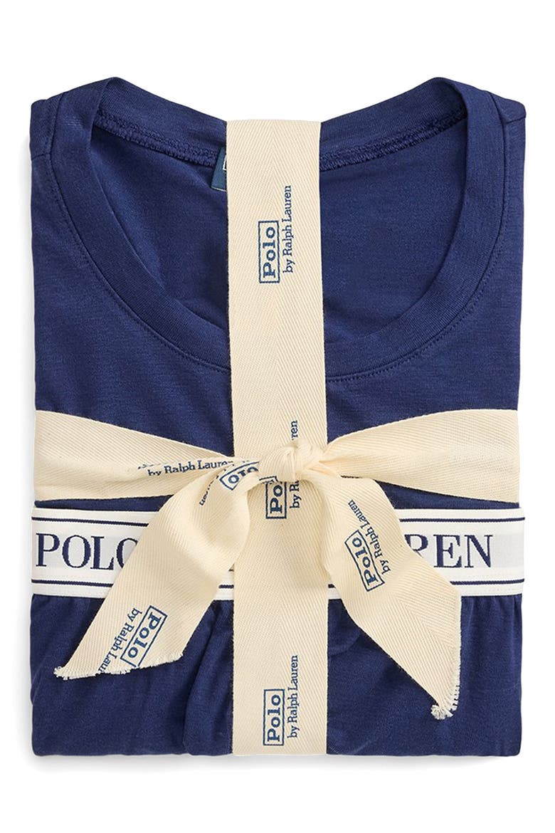 Essential Short Pajama Set, Alternate, color, NAVY
