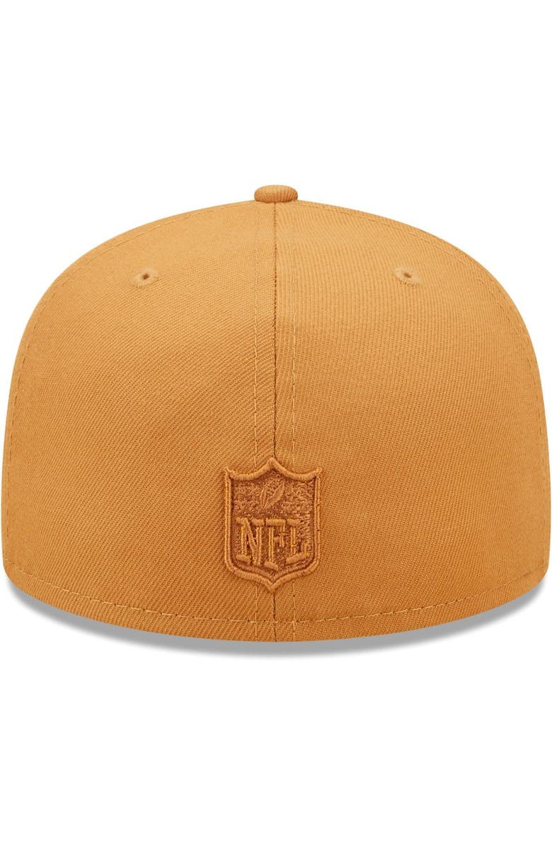 New Era Men's New Era Brown Kansas City Chiefs Team Color Pack 59FIFTY Fitted Hat, Alternate, color, 