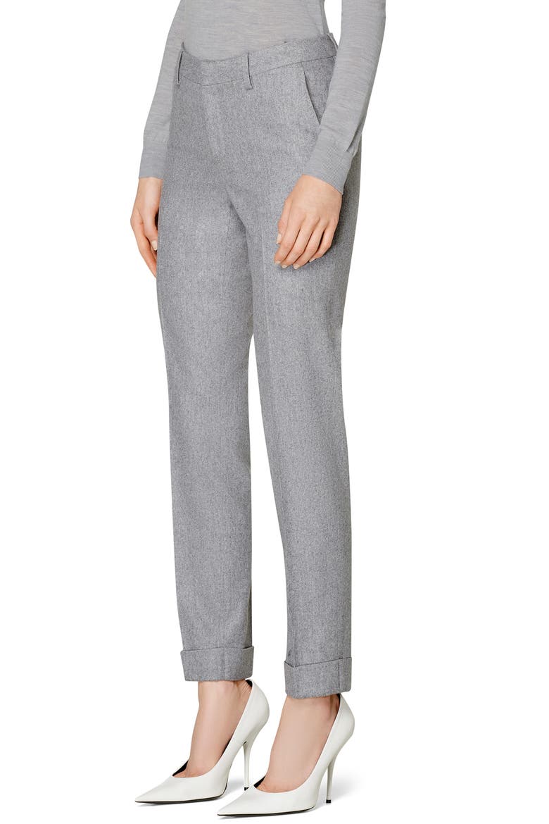 Robin Cuff Wool Trousers, Alternate, color, LIGHT GREY