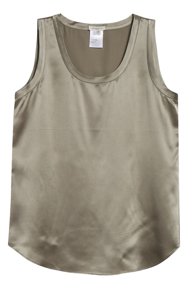 Lafayette 148 New York Perla Reversible Silk Blouse, Alternate, color, 