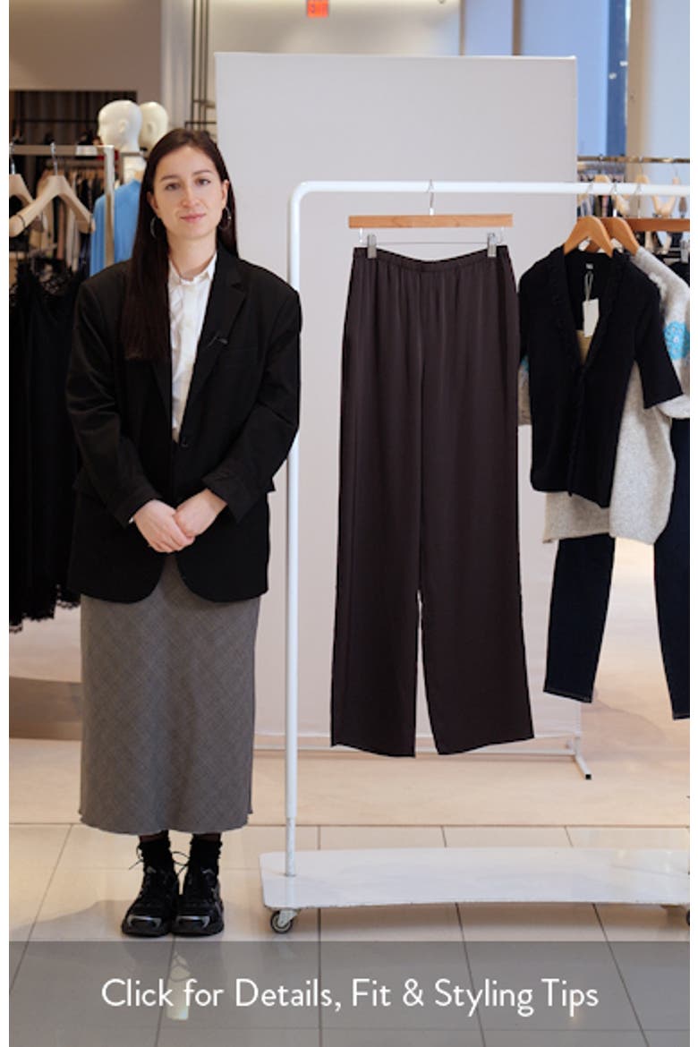 The Effortless Satin Wide Leg Pants video