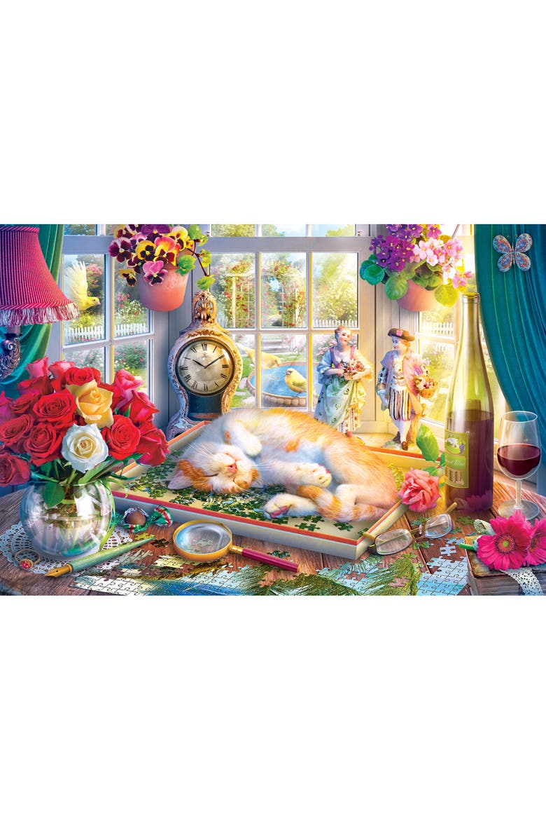 Roseart Puzzle Time 2000 Piece Puzzle, Cardboard, Kids & Adults, Alternate, color, Multicolored