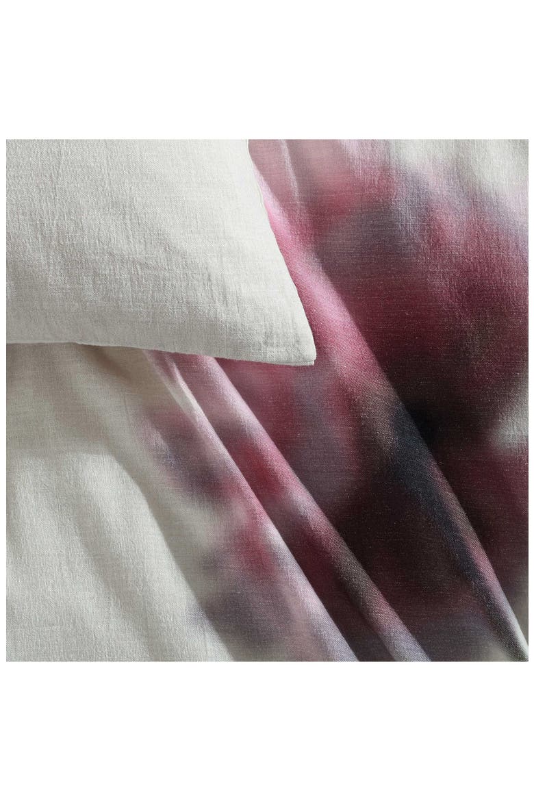 Peony Print 3-Piece Duvet Set, Alternate, color, LIGHT BEIGE