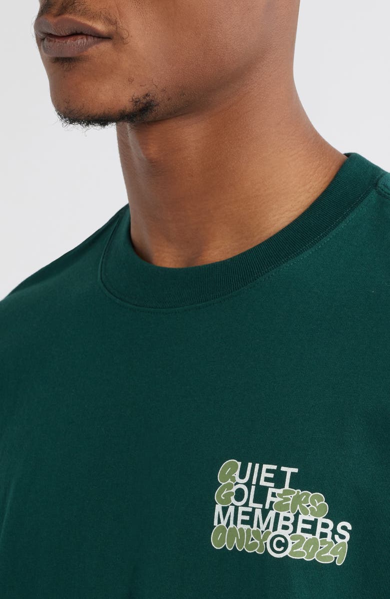 Quiet Golf Members Only Graphic T-Shirt, Alternate, color, 