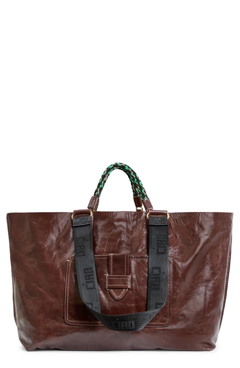 Grande Bateau Leather Tote