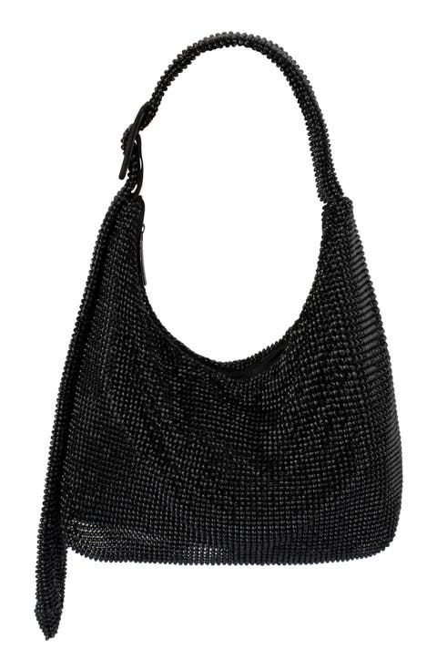 Calypso Crystal Mesh Shoulder Bag