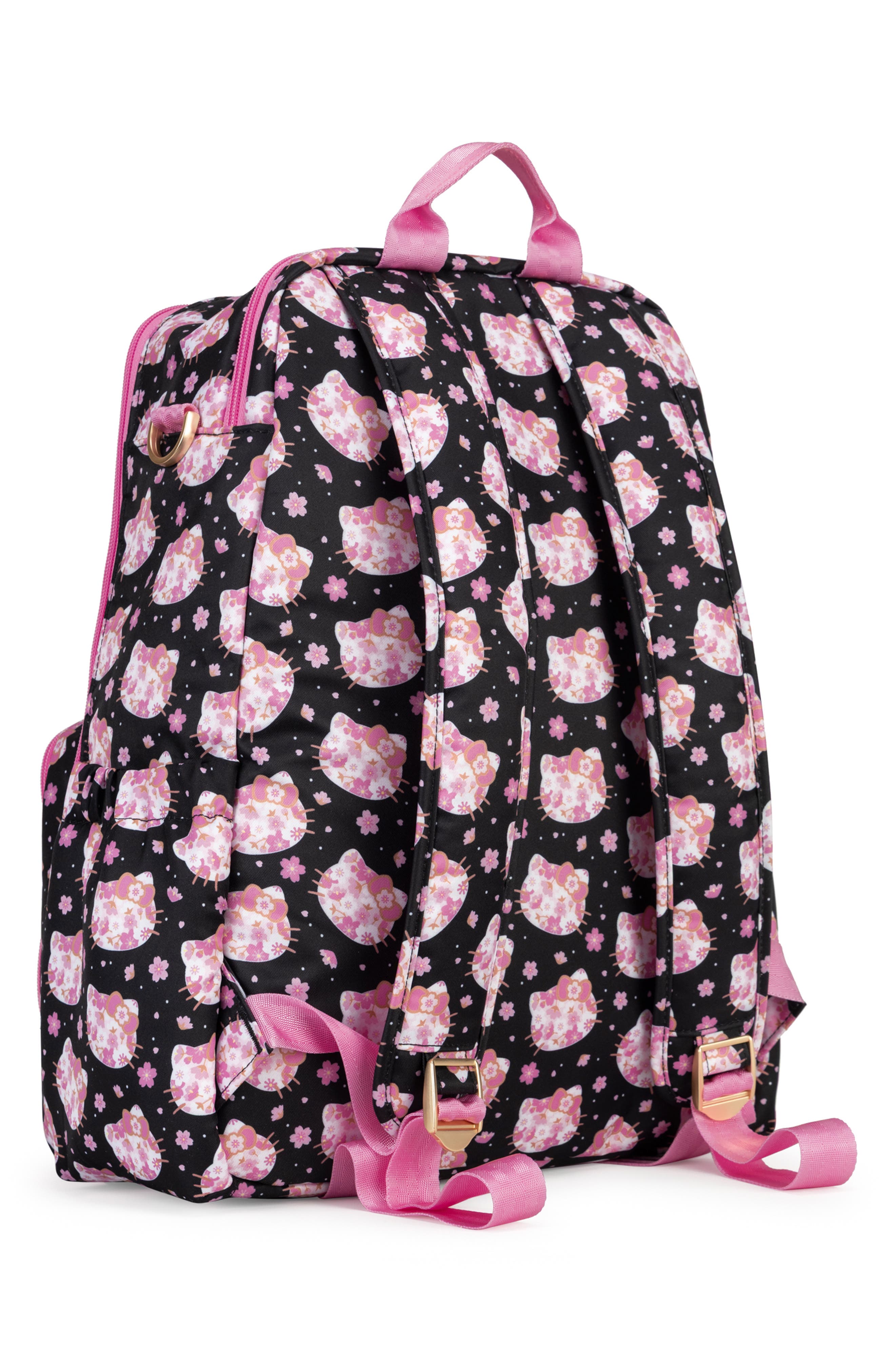 JuJuBe Zealous Water Resistant Diaper Backpack, Alternate, color, Cherry Blossoms