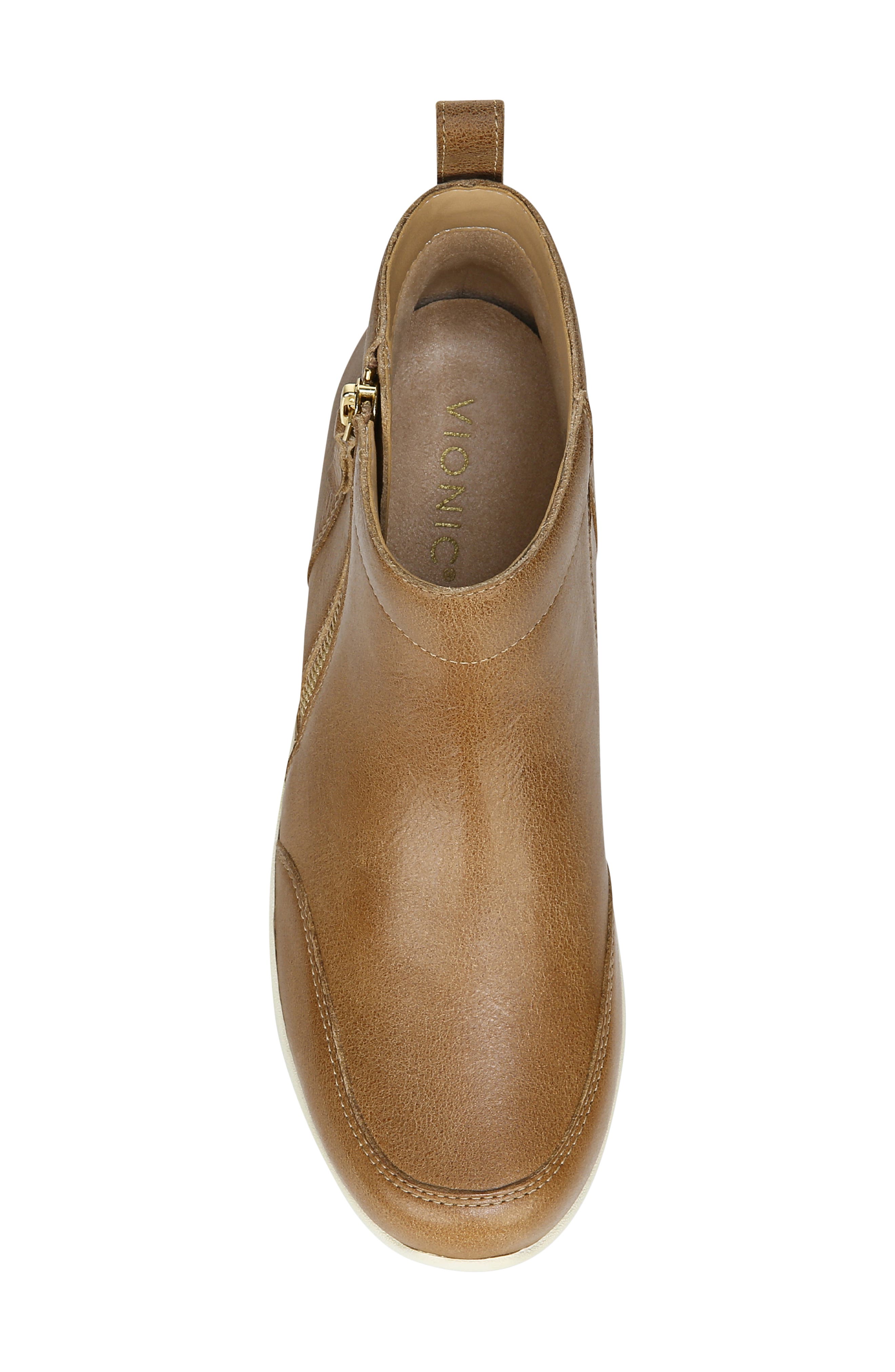 Lois Bootie, Alternate, color, WHEAT LEATHER