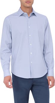 Bugatchi James OoohCotton® Beehive Print Button-Up Shirt