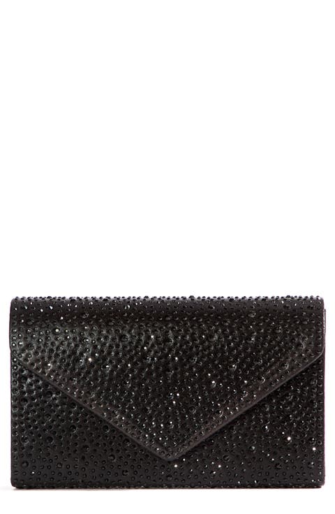 Rhinestone Envelope Clutch